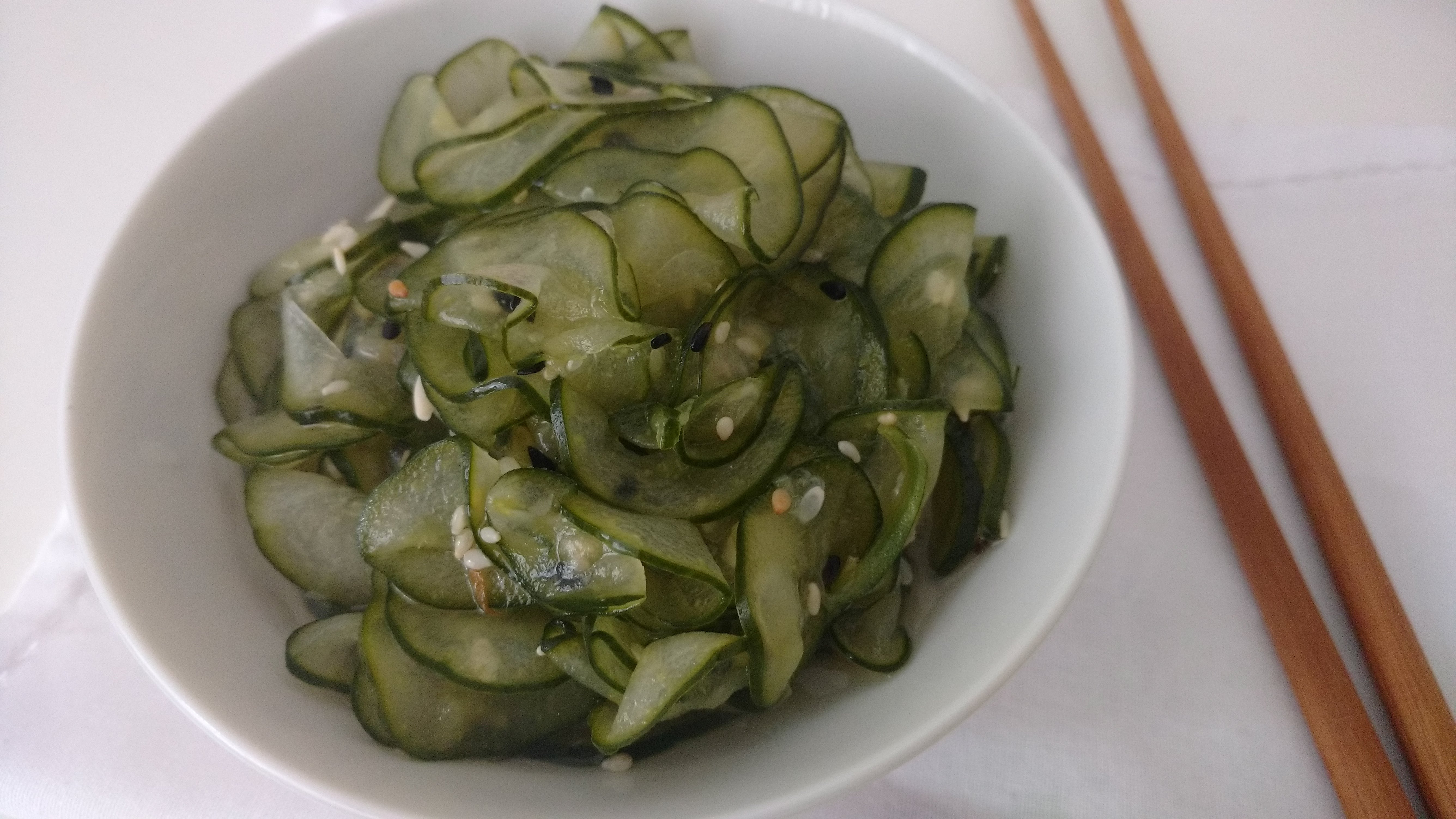 Sunomono – Salada Agridoce de Pepino